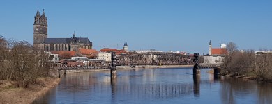 Frühlingsbeginn in Magdeburg