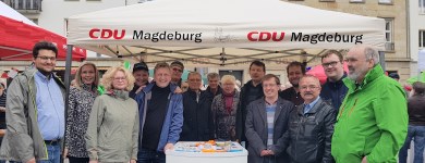 Infostand am 01. Mai 2018