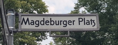 Der Magdeburger Platz in Berlin ist in der Nähe des Bundesverteidigungsministerium zu finden.