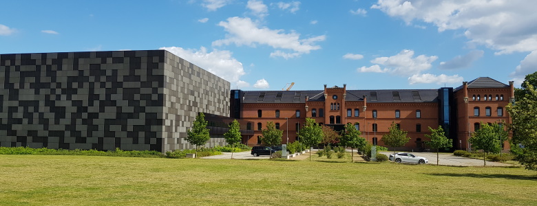 Der Sitz des Landesarchivs in Magdeburg