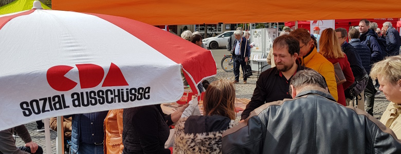 Infostand am 01. Mai