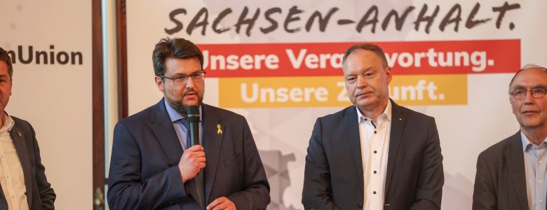 Bei einem Wortbeitrag bei der CDU-Regionalkonferenz