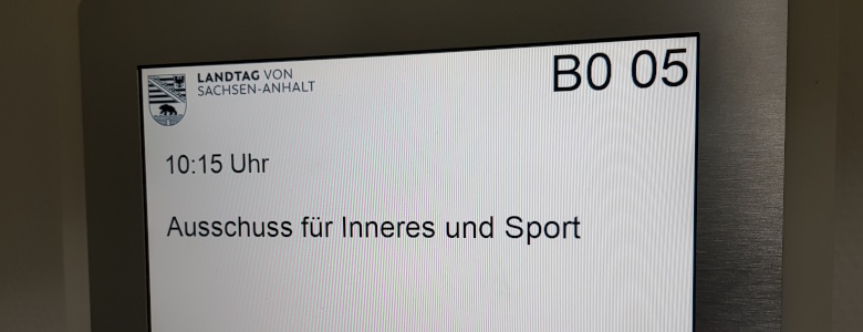 Ausschuss für Inneres und Sport