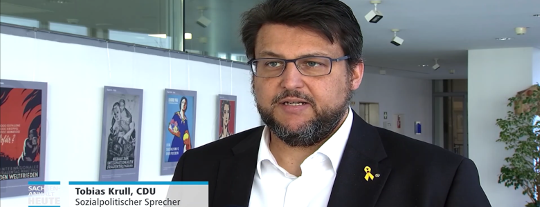 Tobias Krull im Interview mit dem MDR / screenshot MDR