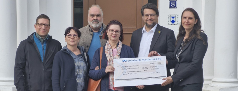 Spendenübergabe an den Verein schwerstkranker Kinder und ihrer Eltern e.V..