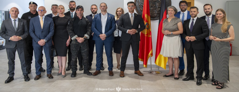 Besuch bei den Spezialeinheiten der Polizei von Montenegro