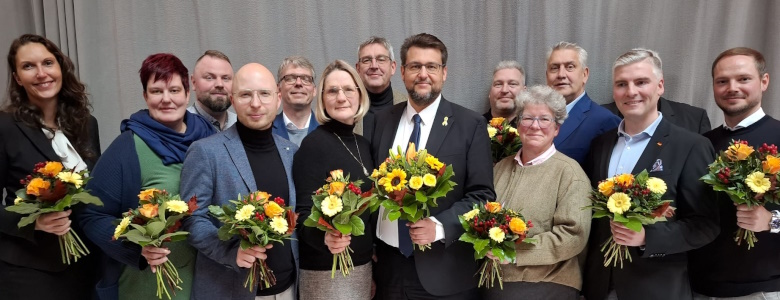 Der neugewählte Kreisvorstand der CDU Magdeburg