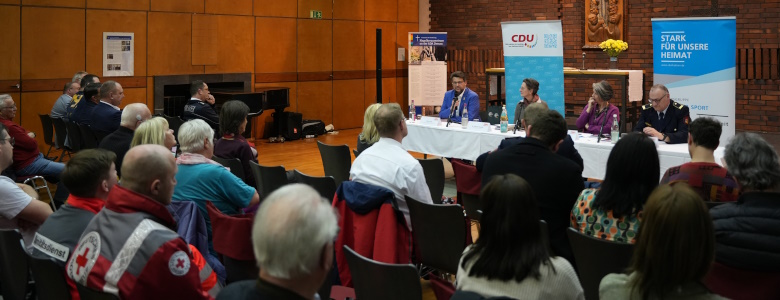 Diskussionsveranstaltung in Dessau