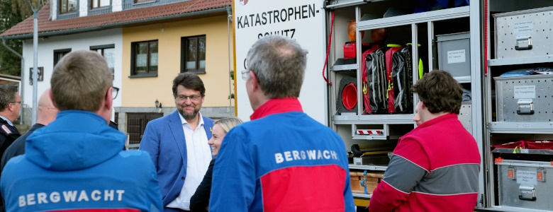Tobias Krull am Rande der Veranstaltung in Schierke