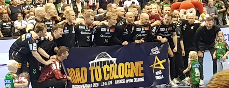 Die SCM-Handballer auf dem Weg nach Köln